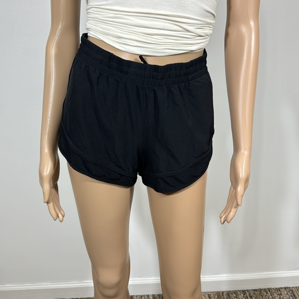 Lucy Womens Black 3" Running Short Size M